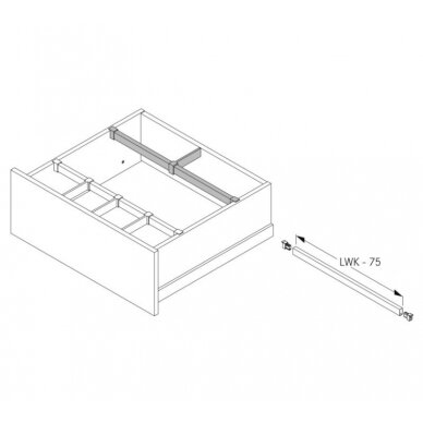 „NOVA PRO SCALA“ crosswise divider 2