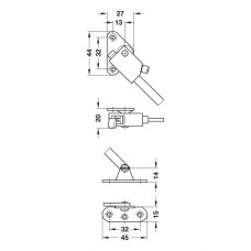 Nuleidimo mechanizmas