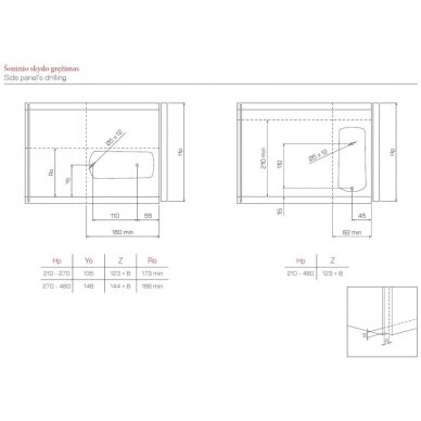 Mechanizm otwierania klap barowych "MICROWINCH" 2