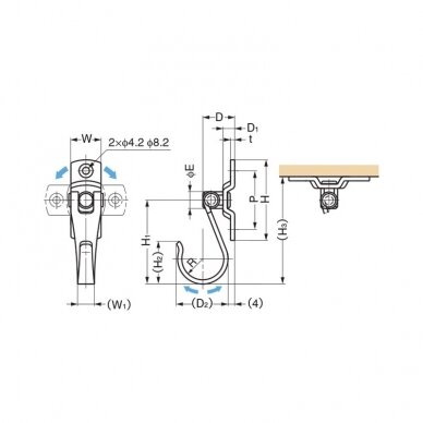 Hook SU.UJ-040 2