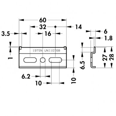 Uzkares plāksne CAM.875Z060 1