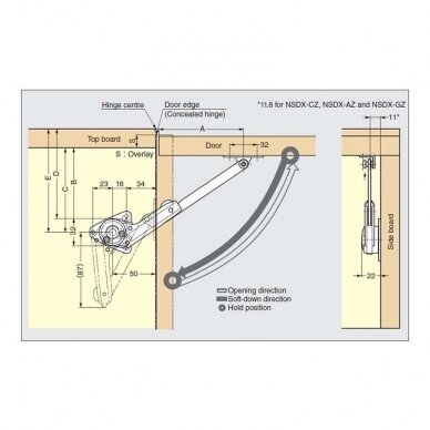 NSDX 35 lifting mechanism 2