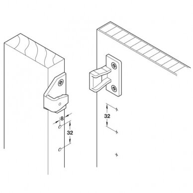 Panel component of „Push In ASR“ fitting 1