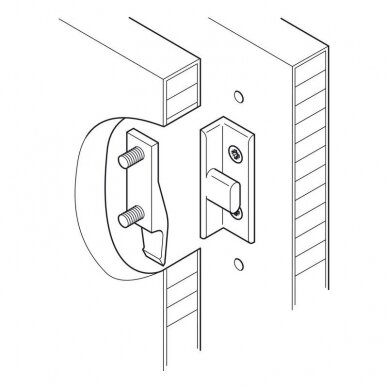 Paneeli paigaldusühendus „Suspension AD 15“ 2