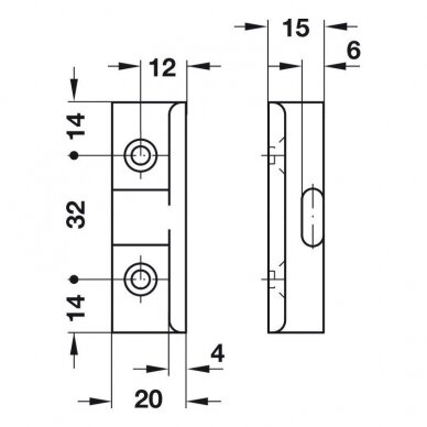 Paneeli paigaldusühendus „Suspension AD 15“ 3