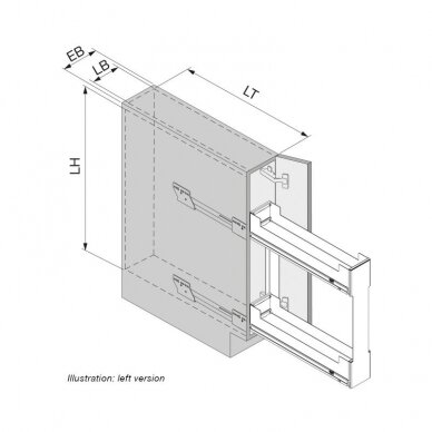 Internal pull-out Pinello Inside 4