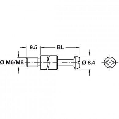 Connecting bolt 2