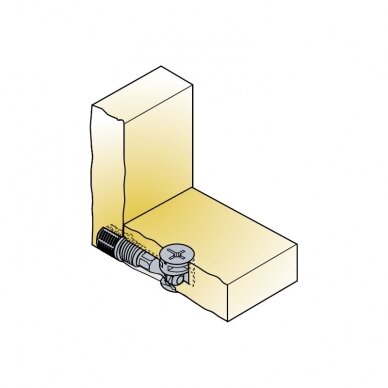 Easy-fix quick assembly dowel TITUS Cam5000 2