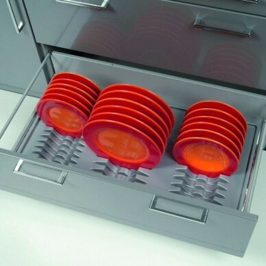 Plastic plate rack trays AG