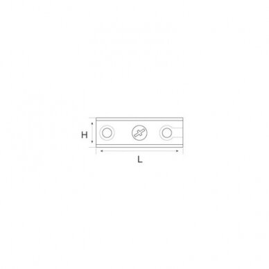 Mounting plate for hinge CM.4692 1