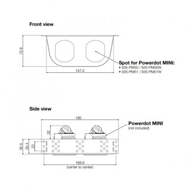 Powerdot Bracket Mini, double 3