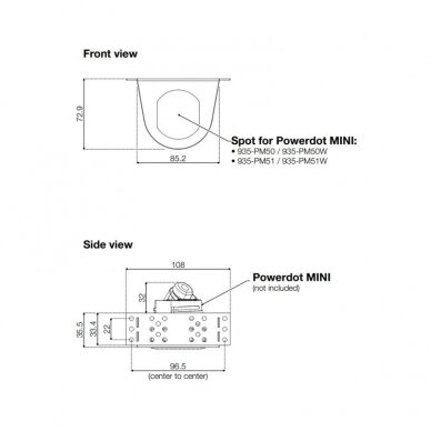 Powerdot Bracket mini, single 4