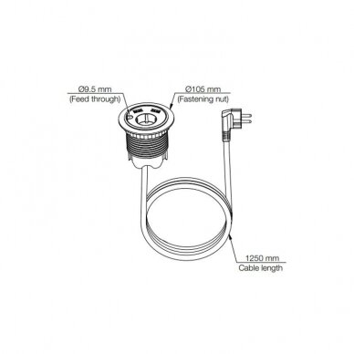 Powerdot 14, 2xUSB-A 3