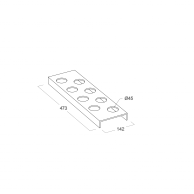 Spice jars holder for system BELNET 1