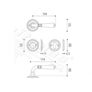 Handle GINEVRA 1