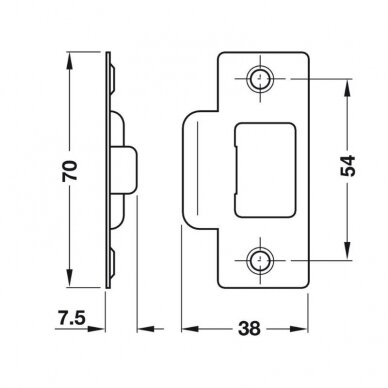 Knob locksets (with key) 3