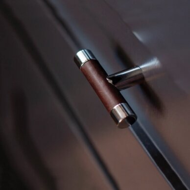 Handle Barrel T-bar recess leather 2