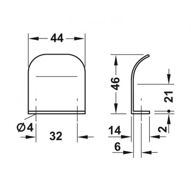 Handle HF.124.41.602 2