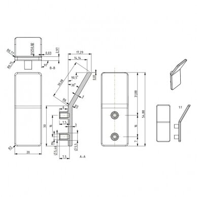 Handle / hook S.6522 1