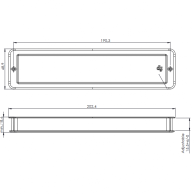 Handle Tub Straight 3