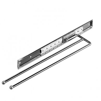 Towel rails with ball bearing slide 3