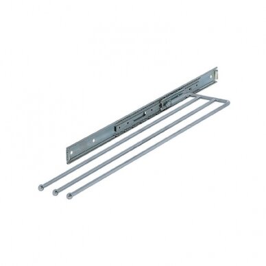 Towel rails with ball bearing slide 2