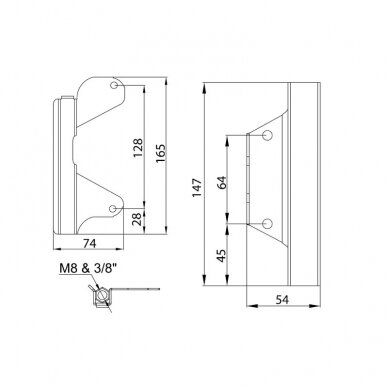 Set of arm connection mechanisms 2