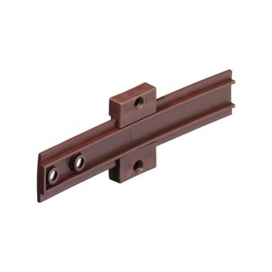 Refrigerator Door Hinge, Brown, Plastic