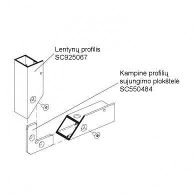 Aluminum profiles for stacks 5