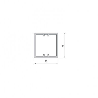 Aluminum profiles for stacks 3