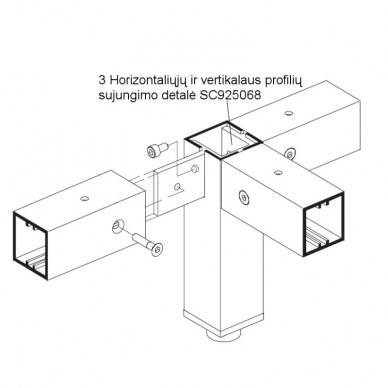 Aluminum profiles for stacks 7