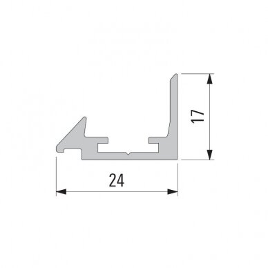 Kitchen wall panel mounting system 2