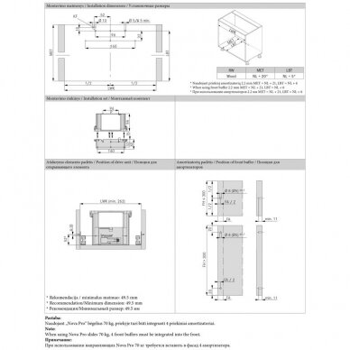 Komplekt SENSOMATIC ühele sahtlile 2