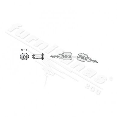 Cylinder core for „LEHMANN“ locks 1