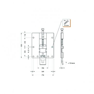 Wall panel hanging brackets 814Z 5