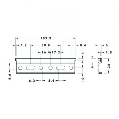 Wall panel hanging brackets 814Z 4