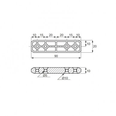 Stabilizer Stick for „Click“ button system 1