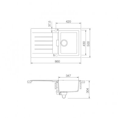 SIGNUS D-100 Flush mount 3