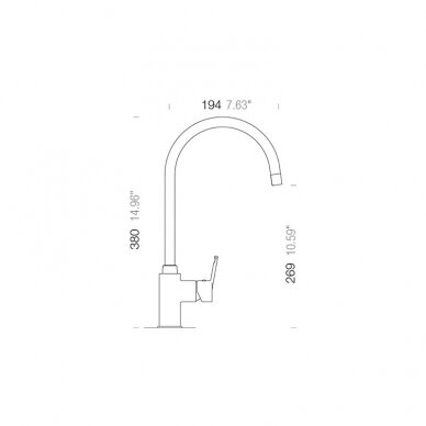 Mixer tap SIMI 3