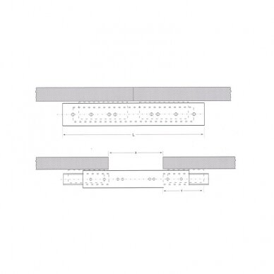 Sinchroninio atidarymo stalo prailginimo mechanizmai STANDART 1