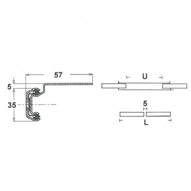 Table extension mechanism with simultaneous action 1