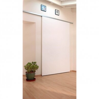 Sliding door system Hawa JUNIOR 100 B set with wall mounted track 2