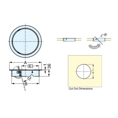 MULTI-PURPOSE LID (W/DAMPER) 1