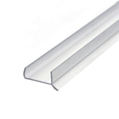 Transparent sealing profile