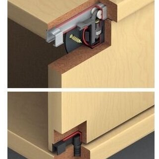 Sliding doors system "Hawa Clipo 15 SH IF"