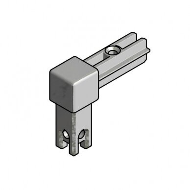 SMARTCUBE stūrītis 2 profiliem, melns