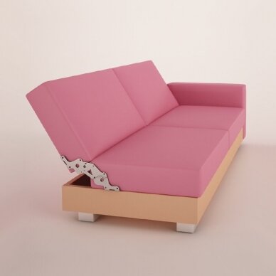 Sofa bed mechanism set (2 pcs.), 3 angles 1