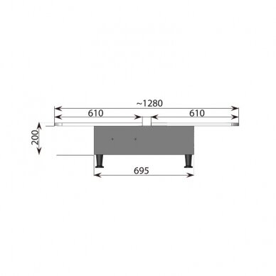 Sofa bed mechanism set (2 pcs.) 6