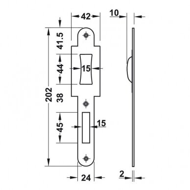 The lock with ball latch 2