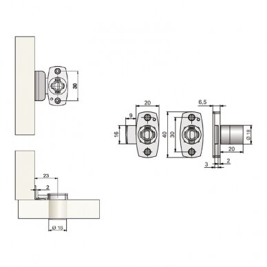 Zamek "Lock 431" 1